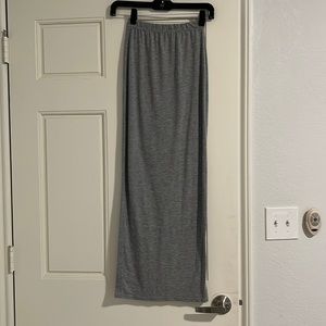 Tight jersey skirt